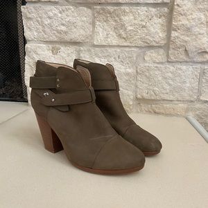 Rag & Bone Harrow Booties in Olive